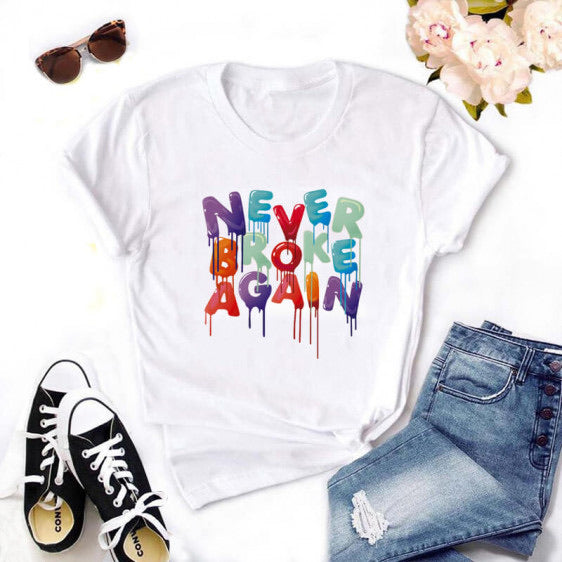 Never Broke Again T-Shirt - Stylz Select