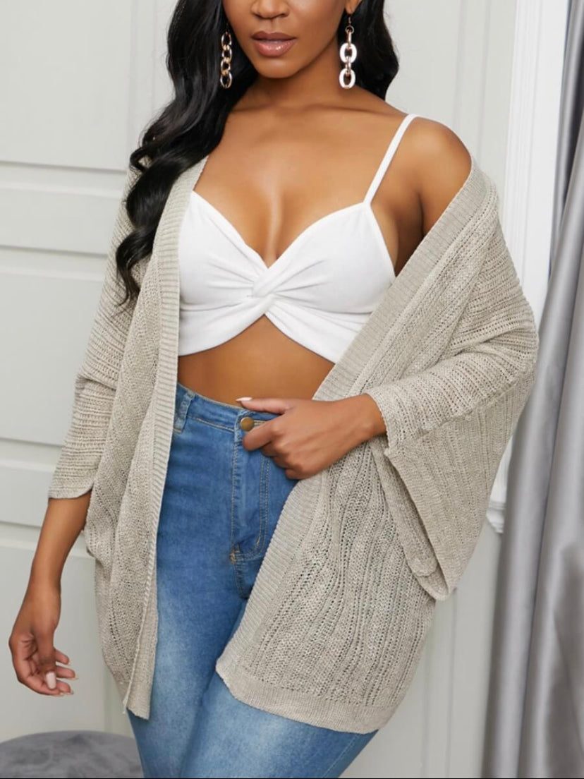 Chic Loose Sleeve Cardigan - Stylz Select