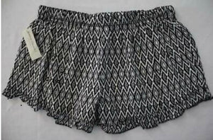 Women's Geometric Design Shorts - Stylz Select