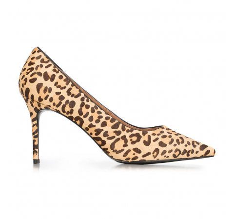 Tan Leopard Print Heels